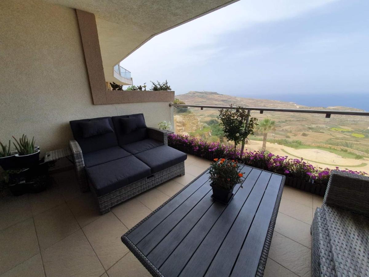 Sunset Holiday Apartment With Communal Pool + Views Ghajn Melel Exterior foto